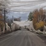 Анти-дроновые нейлоновые сети